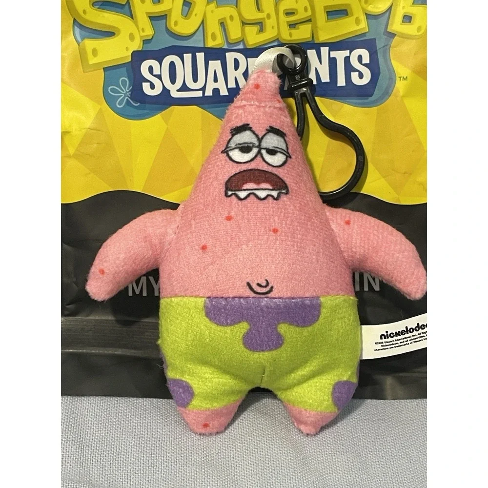 NEW Nickelodeon SpongeBob Plush Keychain Bag Charm by Buckle-Down - Patrick